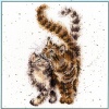 Feline Good (Counted Cross Stitch Kit)